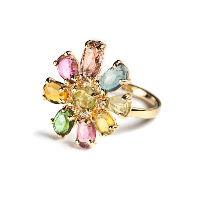 PASSION FLOWER RING