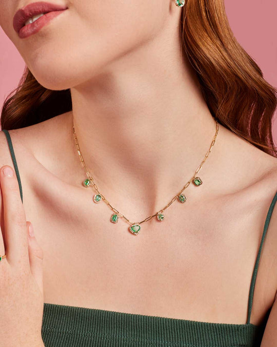 CHEERFUL EMERALD NECKLACE