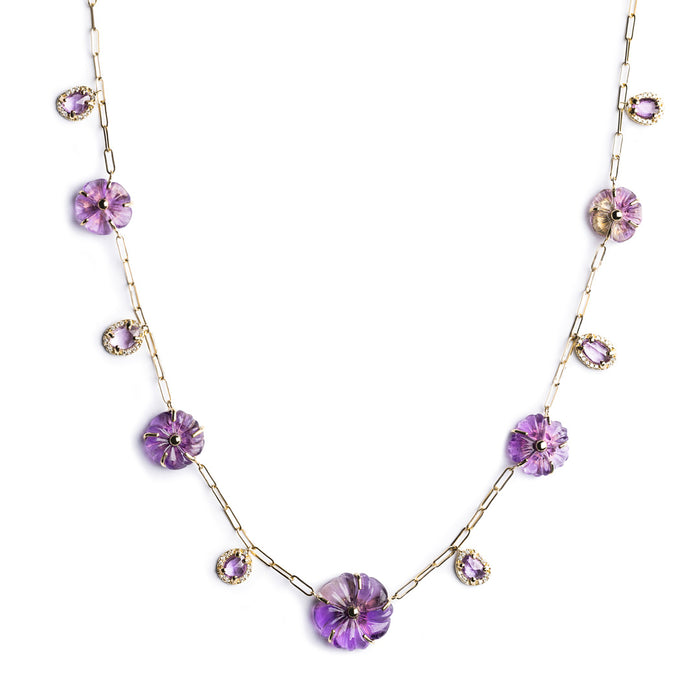 LAVENDER NECKLACE