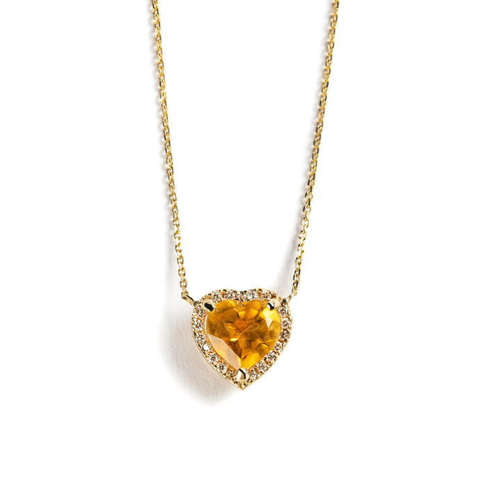 BLISS CITRINE NECKLACE